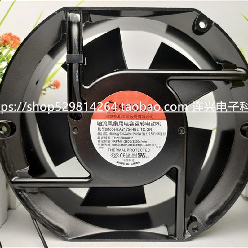 全新建准/SUNON/轴流风机 A2175-HBT/HBL TC.GN 220V轴承散热风扇