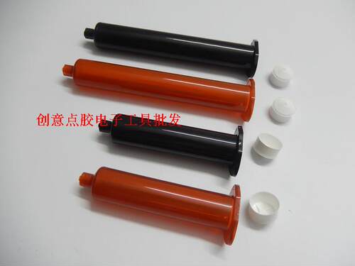 30cc55cc100CC300CC透明针筒点胶机针筒点胶针筒灌胶美式针头针管