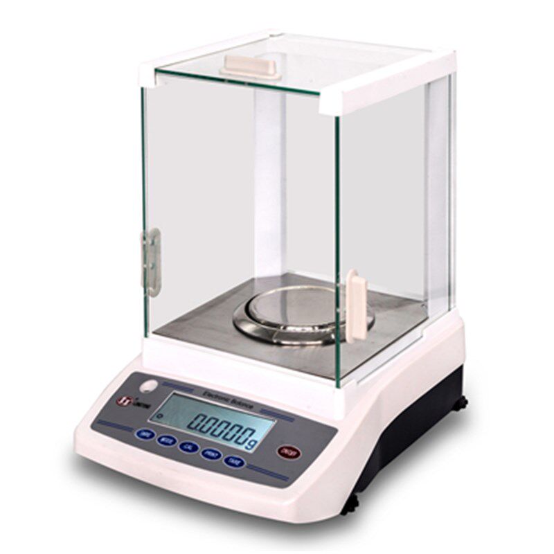 龙购万分之一电子天平JD210-4G万分之一0.0001g电磁力感测器天平