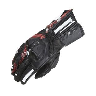 -19美洲豹FuryganAF真皮摩托车赛车骑行防摔手套碳纤维长款手套