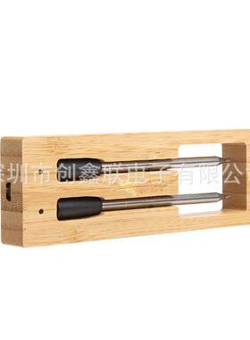 跨境智能无线蓝牙烧烤烤肉温度计 中继手机APP烤箱肉类食品温度计