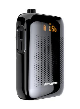 APORO T30 2.4G无线蓝牙大功率专业扩音器教学导游促销防疫跨境