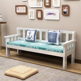 实木沙发组合三人位松木沙发长椅小户型客厅单人木沙发经济型