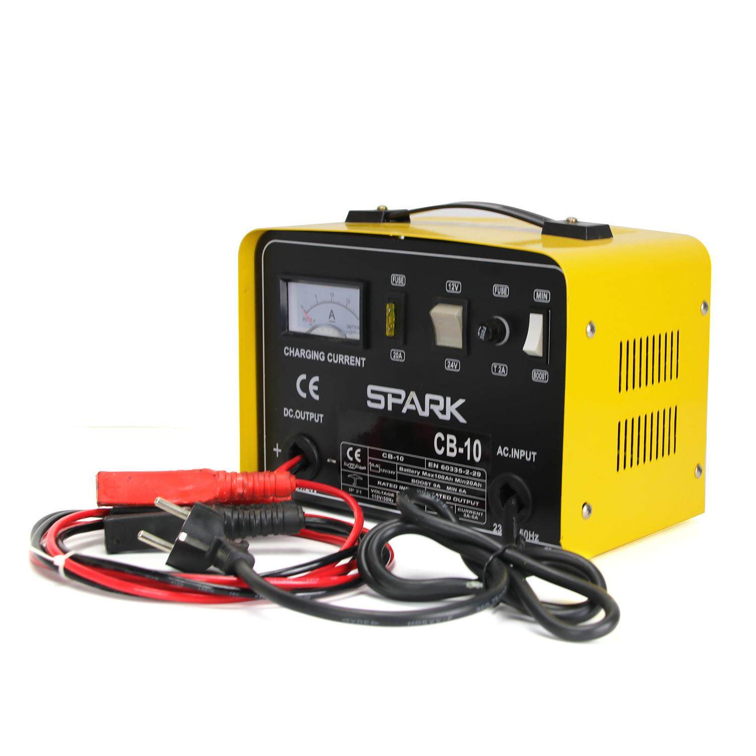 跨境搜外贸热销 CB 10/20/50 智能数字面板 便携式汽车电瓶充电器