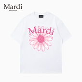 正品 Mardi Mountain小雏菊2026韩国新款 官方旗舰店 纯棉短袖 女t恤