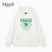 官方旗舰店Mardi 女连帽卫衣 印花套头长袖 Mountain韩国正品 秋冬款