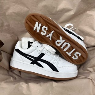 德训鞋男鞋厚底增高奶油色低帮小白鞋子2024夏款百搭小众滑板鞋女