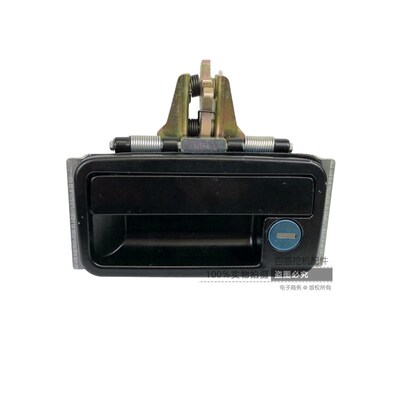 现代挖掘机R215/2257杠七工具箱锁K开关储物箱锁头挖机勾机配件