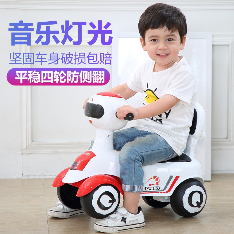 儿童卡通带音乐1m-3岁扭扭车摇摆车四轮车宝宝助步车玩具车