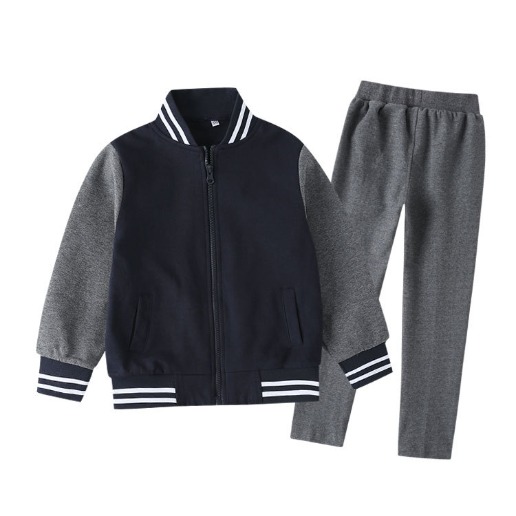 小学生班服儿童英伦风校服套装春秋冬季儿童学院风棒球服校服外套