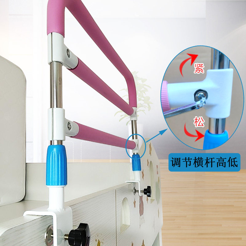 防摔床护栏儿童挡板婴儿围t栏加高栏杆防坠高低床上下铺免打孔防