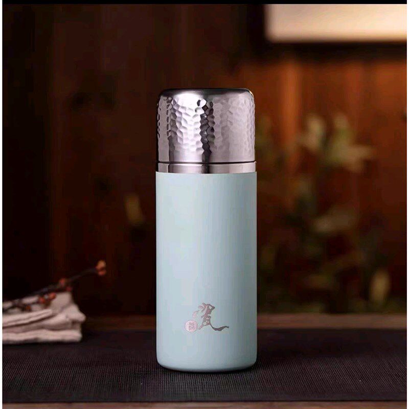 真陶瓷内胆保温杯大容量杯子w男女生水杯新款2024高颜值带过滤茶