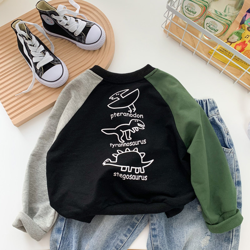 男童卫衣春秋季2023新款宝宝纯棉卡通套头上衣中小童薄款春装长袖