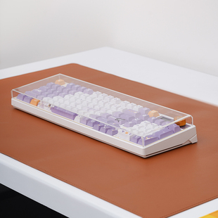 适用瓦尔基里vk99键盘防尘罩亚克力透明防尘防水防宠物踩踏键帽保护壳