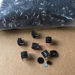 防水防尘 立式 6x6x4.3 直插4脚 按键 4.3 铜脚 轻触开关 4脚