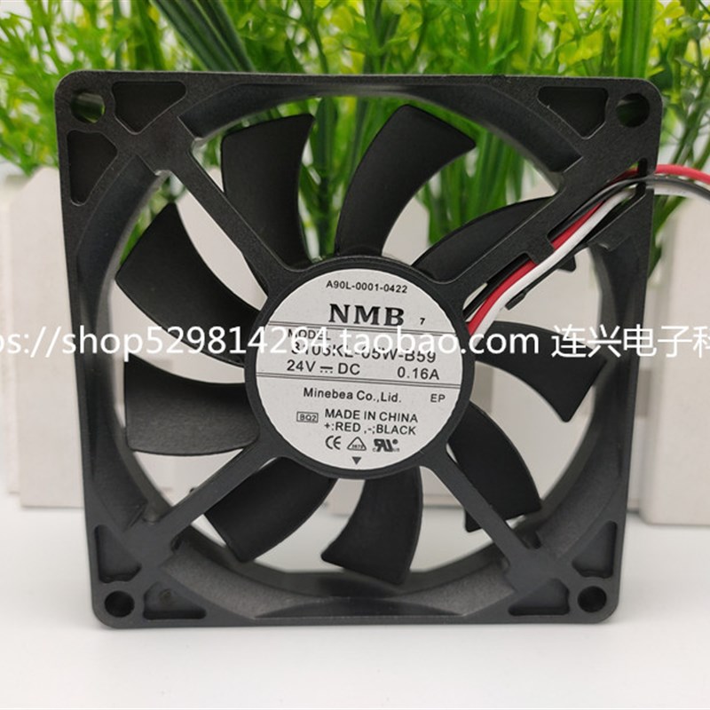 全新NMB 3106KL-05W-B59/50/49/40 8015 24V 0.16A 0.12A散热风扇