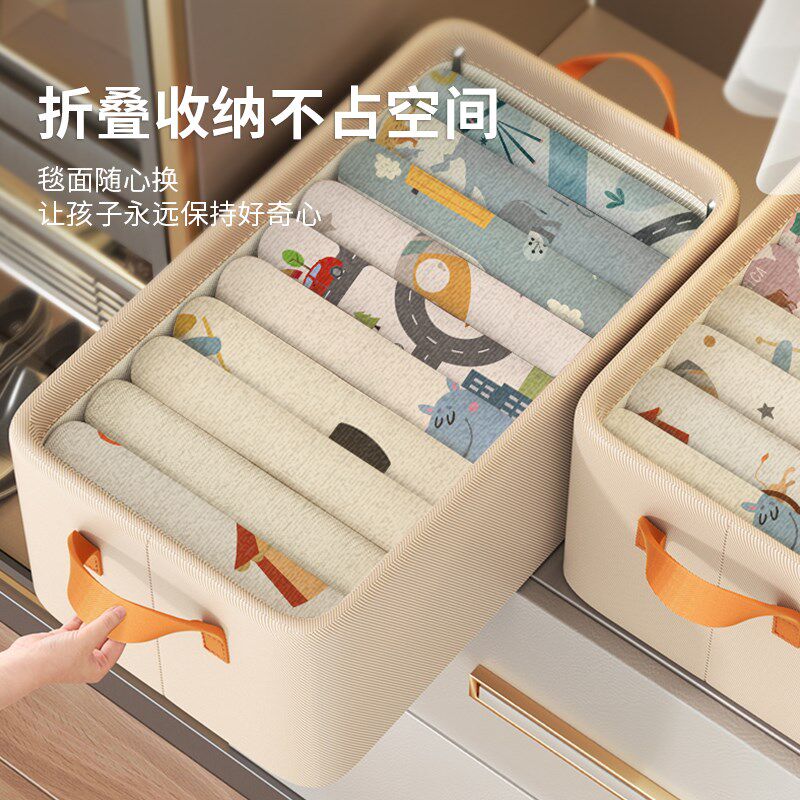 可拆洗地毯儿童房可机洗2025新款圆形地垫阅读区可拆W卸水洗床边