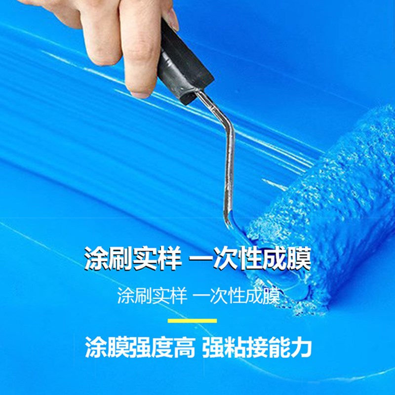 游泳池游乐场室外饮水池s鱼池外墙屋顶卫生间自刷阳台专用防水涂