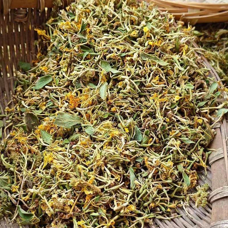 广西金银花茶深山采摘清香花草清热养生茶