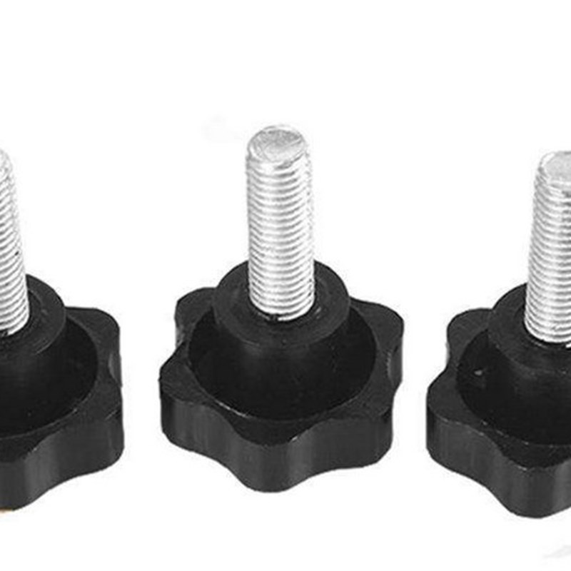 手拧螺丝 梅花手柄螺丝 胶木把手螺栓 胶头螺丝M5 M6 M4 M3旋钮