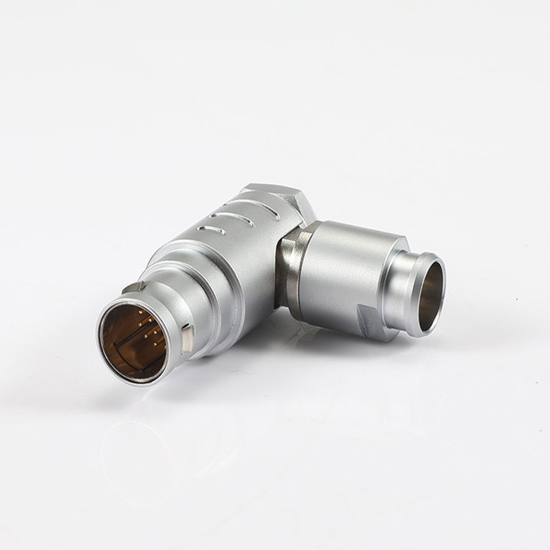 长方捷L型弯头FHG 0B 1B 2B 3 4 5 6 7 8 10 16芯精密连接器公头