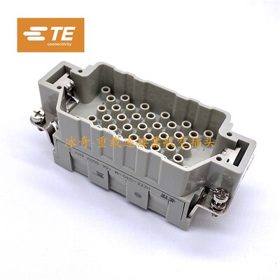 HEEE-040-M TE重载连接器 40芯泰科航空插头工业自动化 40针公芯