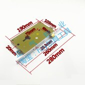 胖 美芯 防盗门锁体 KT063安放938B锁体老式 特殊AF 单孔