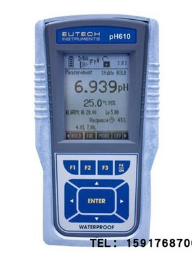 EUTECH优特pH610手持式pH(酸度)测量仪氧化还原电位ORP PH450