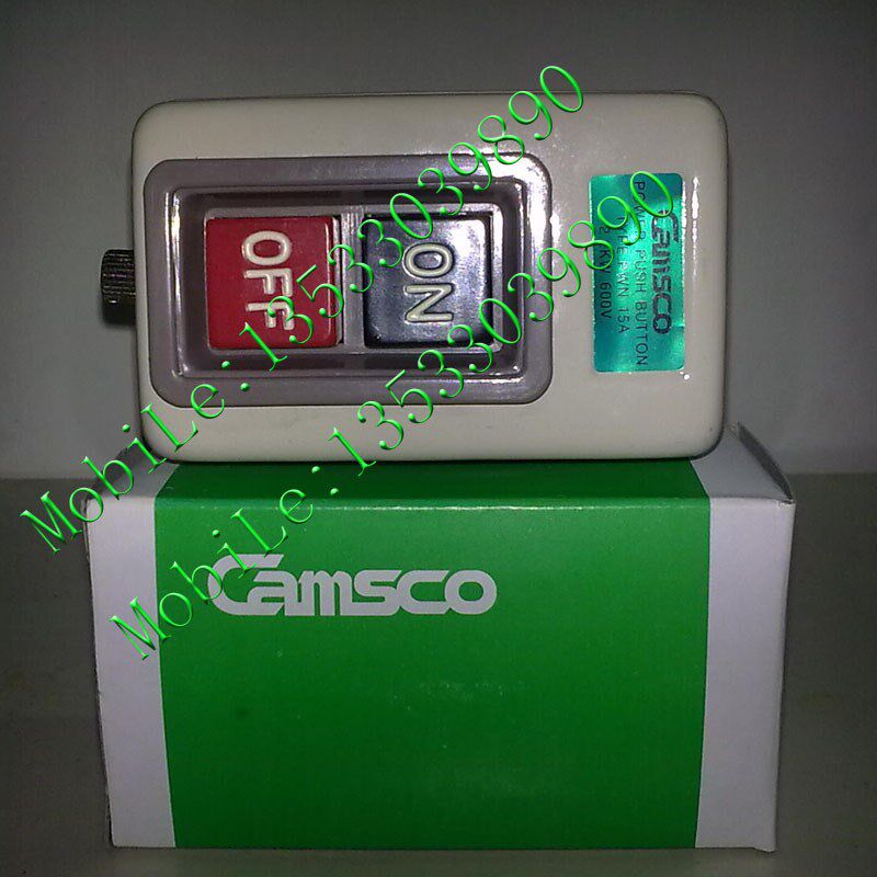 正宗原装台湾三实camsco按钮开关PWN-15(BS216) 押扣开关