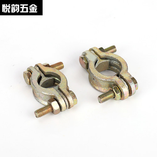 卡箍重型强力喉箍管卡水管抱箍SL49管夹铸铁管束耐高温重型夹喉箍