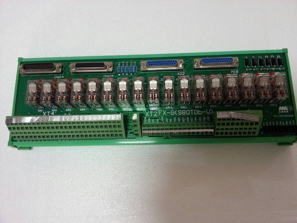 沈阳数控车床CAK5085 CAK50135继电板XT2 FX-G(980TDB-V)