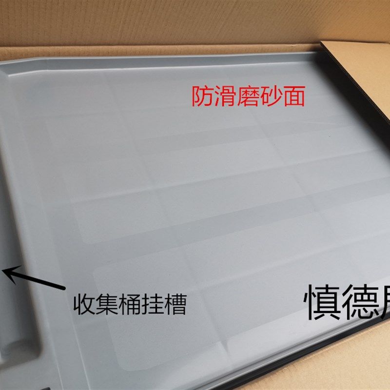 新款特厚酒店双层餐车塑料收餐车送碗碟车餐具收集车二层手推车服