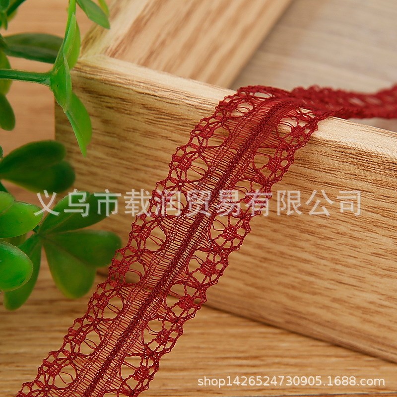 织带双边蕾丝镂空雪纱带diy手工发饰颈链鞋花材料花边网带