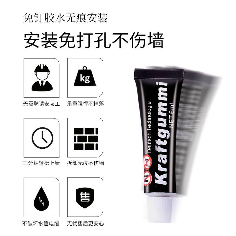 新款免打孔浴室置物架厕所洗手间洗漱台墙上毛巾收纳洗澡壁挂式卫