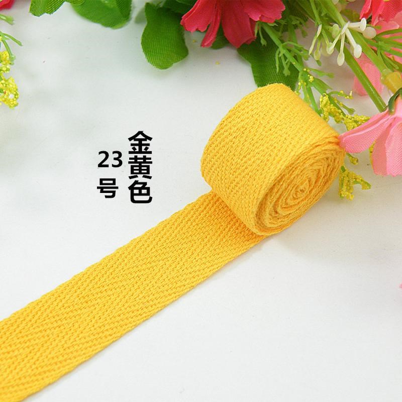 人字宽1cm棉带黑白本彩色绑带子 棉织带棉布带包边带布条衣帽新款
