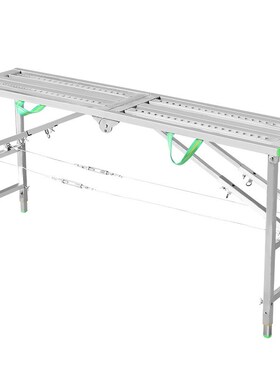 升降镫型脚手架马凳铝合金室内bB装修马櫈折叠马特厚子加厚工程梯