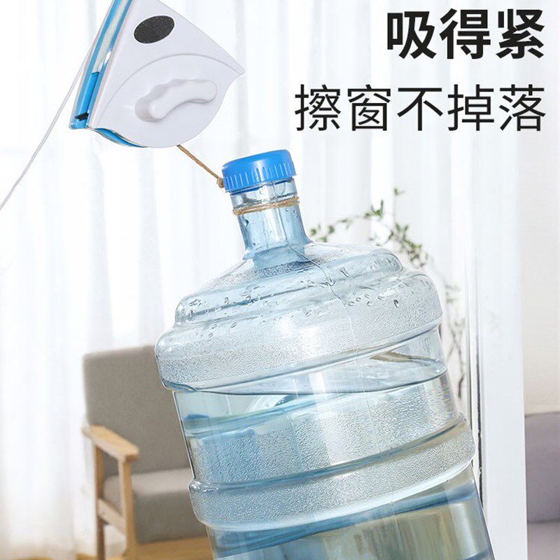擦玻璃神器e家用双面擦高楼窗户器清洁工具清洗刮刷强磁双层刮水