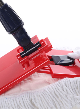 大号尘推平板f拖把棉线拖布长地拖墩布家用平托地砖宽平拖排拖45c