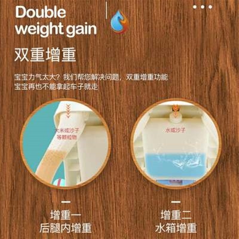 新款儿童学步车手推车宝宝防侧翻防o型腿稳固简单小孩子手推助步