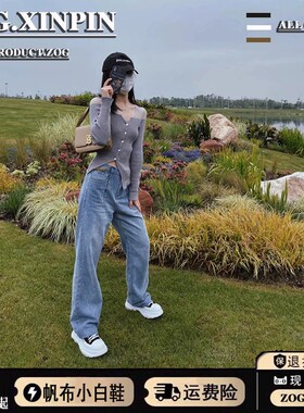 麦小白57401鞋女202款4新季松糕厚底帆布鞋增春高网红运动休昆闲