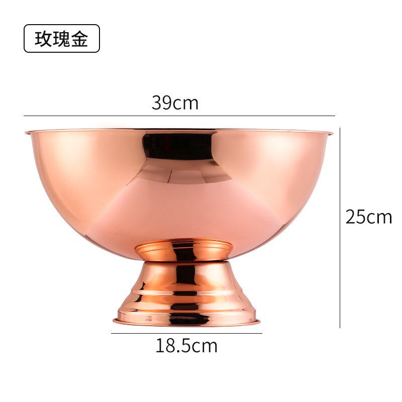 不锈钢超大冰桶冰酒桶 酒吧红酒冰桶冰粒桶啤S酒桶香槟盆沙律盆