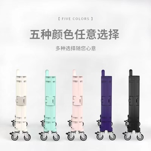 儿童拉杆箱轮滑鞋收纳箱可爬楼A折叠行李箱收纳包老人买菜车小拉