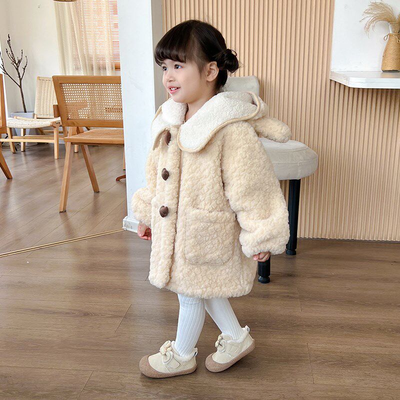 女宝宝鞋子冬季加绒婴儿软底学步鞋0一1-2岁婴幼儿可爱保暖二棉鞋
