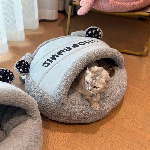 带盖子防风帐篷猫窝狗窝中小型宠物可钻安全感猫房子狗沙发四季房