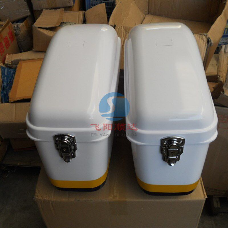 适用摩托车后货架边箱尾箱大容量贮物箱防水耐R用公务箱摩旅优质