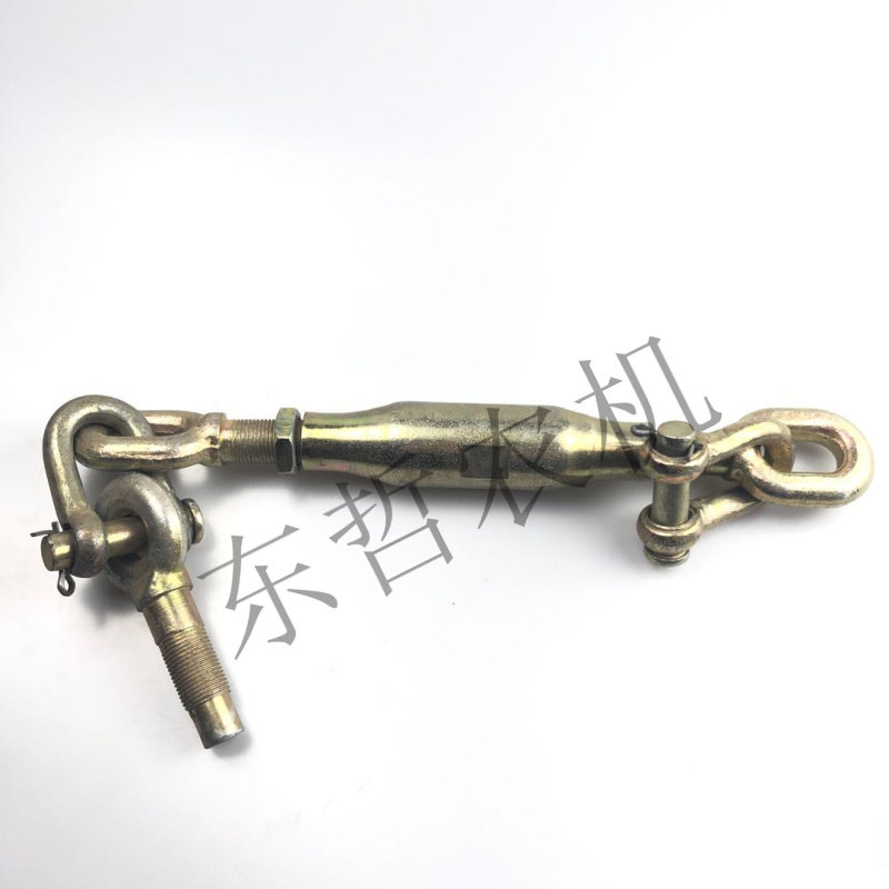 天拖654拖拉机农机配件天拖圆柱后悬挂大M板支架防摆链拉杆限动链
