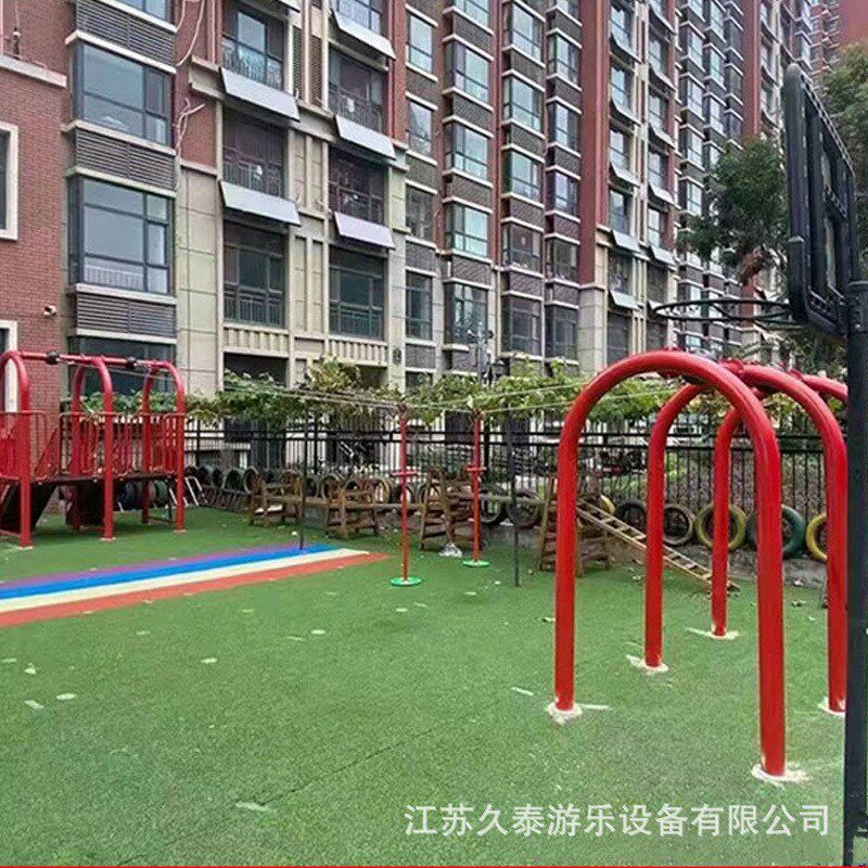 大型儿童户外滑索幼儿园景区游z乐场吊缆溜索滑道儿童体能锻炼设