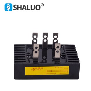 有刷发电电焊机配件三相380V专用可控硅散热器插片式整流桥SQL40A