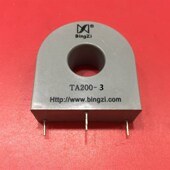 3电流互感器75A BingZi创四方兵字 TA200 25MA
