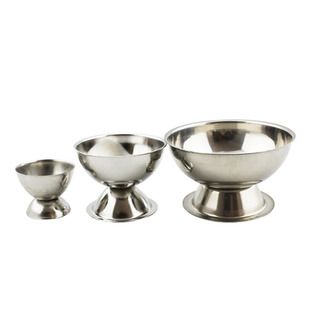 不锈钢白矾煮硼砂明矾杯子白矾碗白凡碗明矾碗打金工具首饰器材